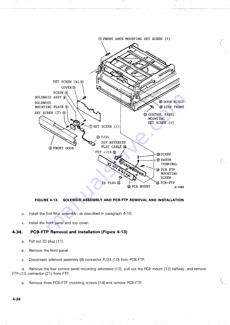 Ampex DFR-932 Operation And Maintenance Manual Download Page 227