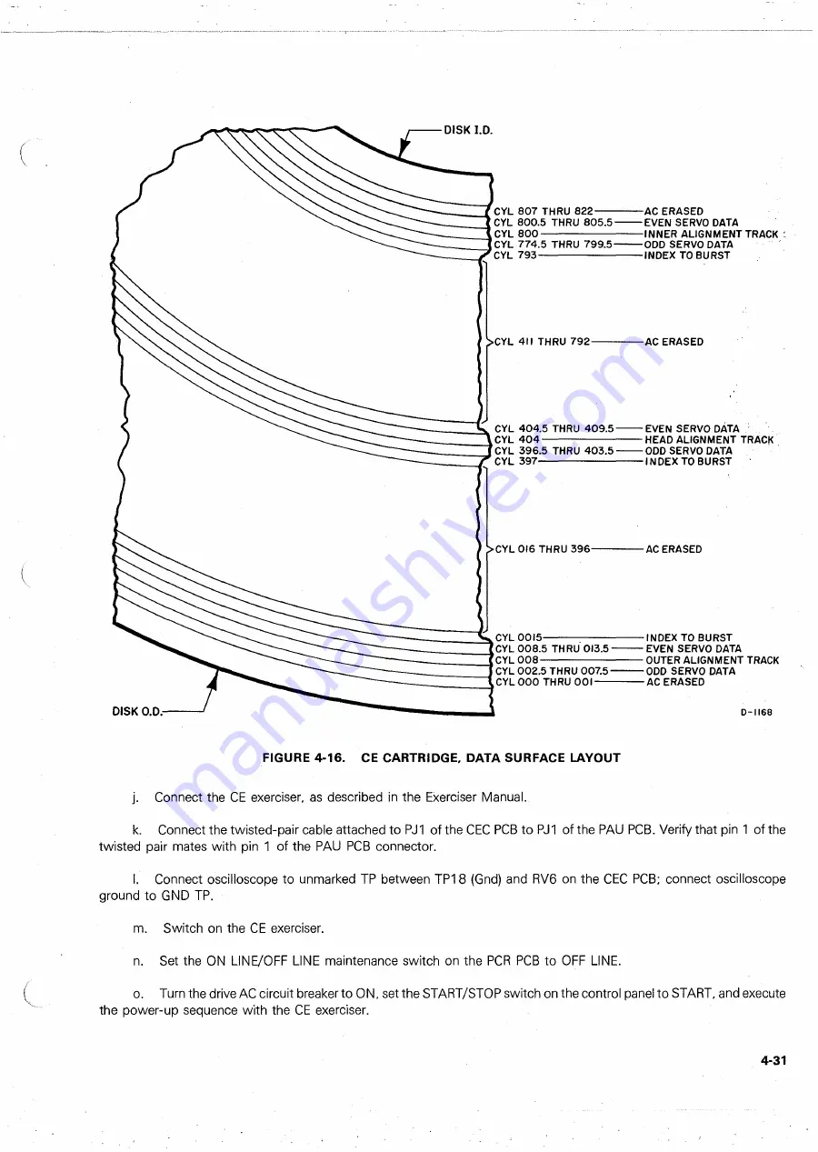 Ampex DFR-932 Operation And Maintenance Manual Download Page 232