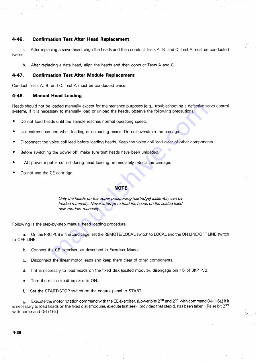 Ampex DFR-932 Operation And Maintenance Manual Download Page 237