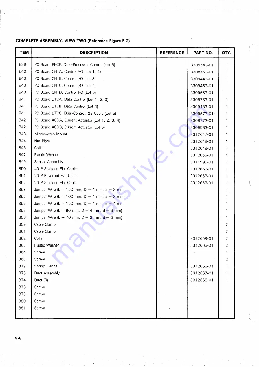 Ampex DFR-932 Operation And Maintenance Manual Download Page 254