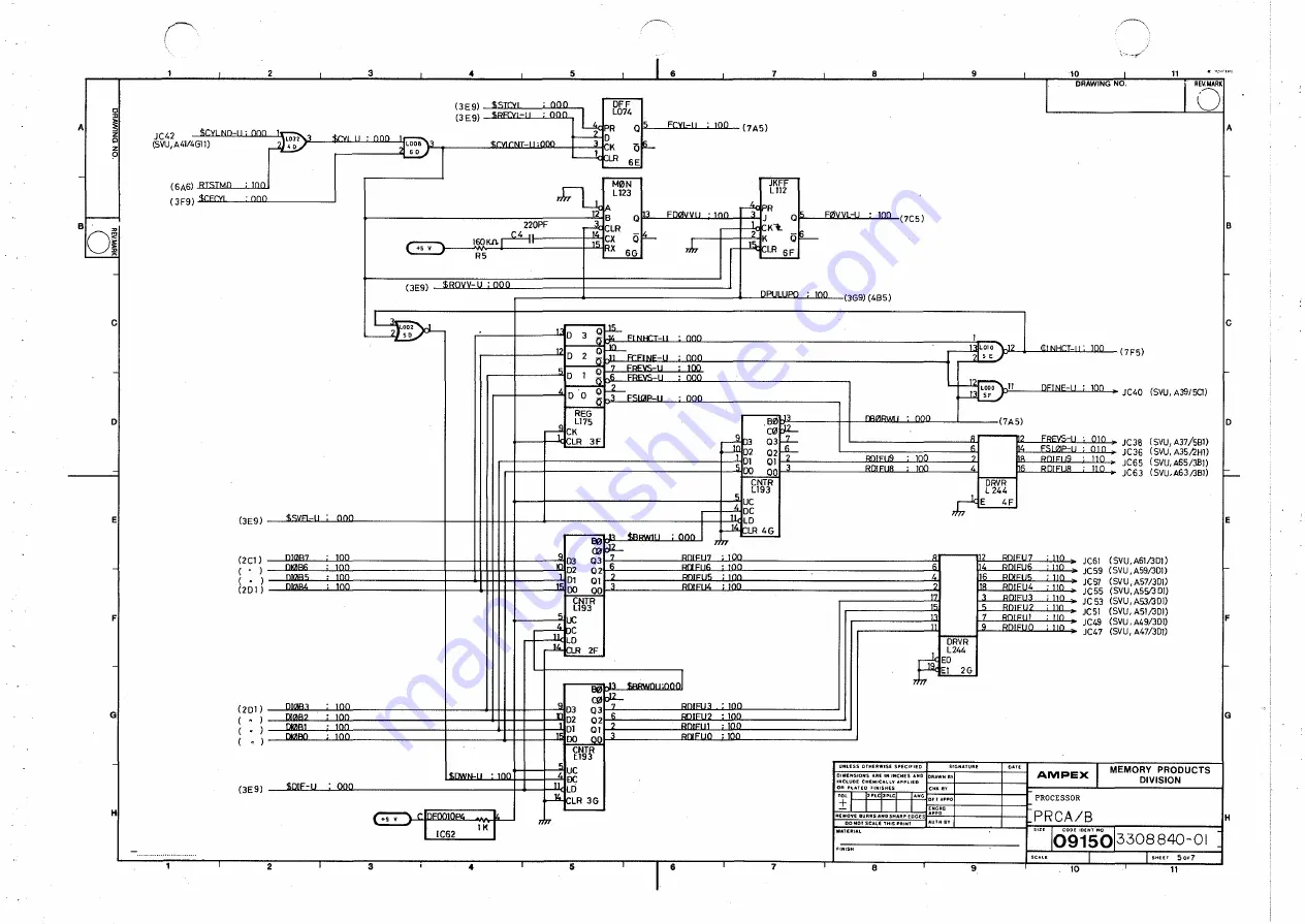 Ampex DFR-932 Скачать руководство пользователя страница 302