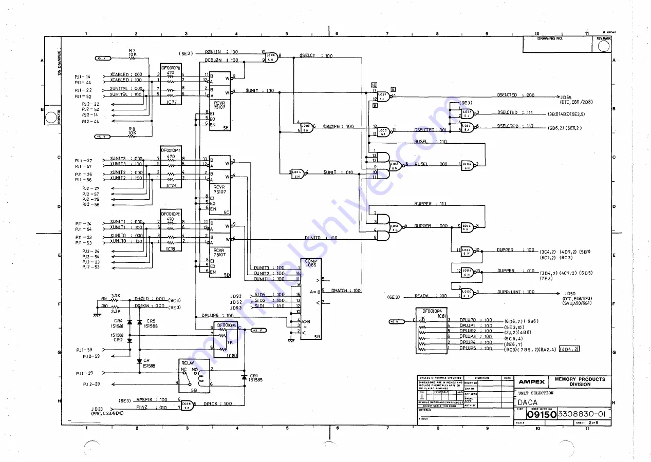 Ampex DFR-932 Скачать руководство пользователя страница 312