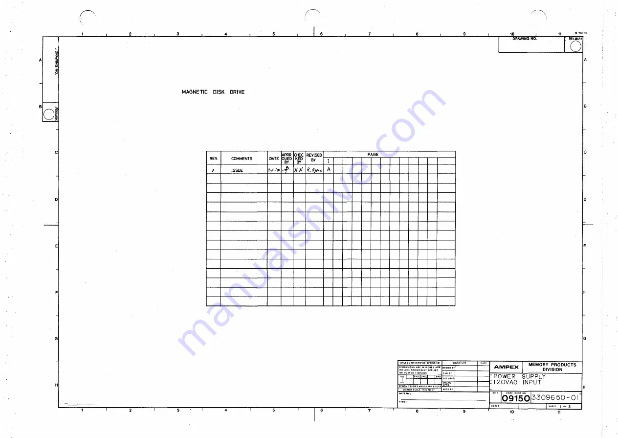 Ampex DFR-932 Скачать руководство пользователя страница 341