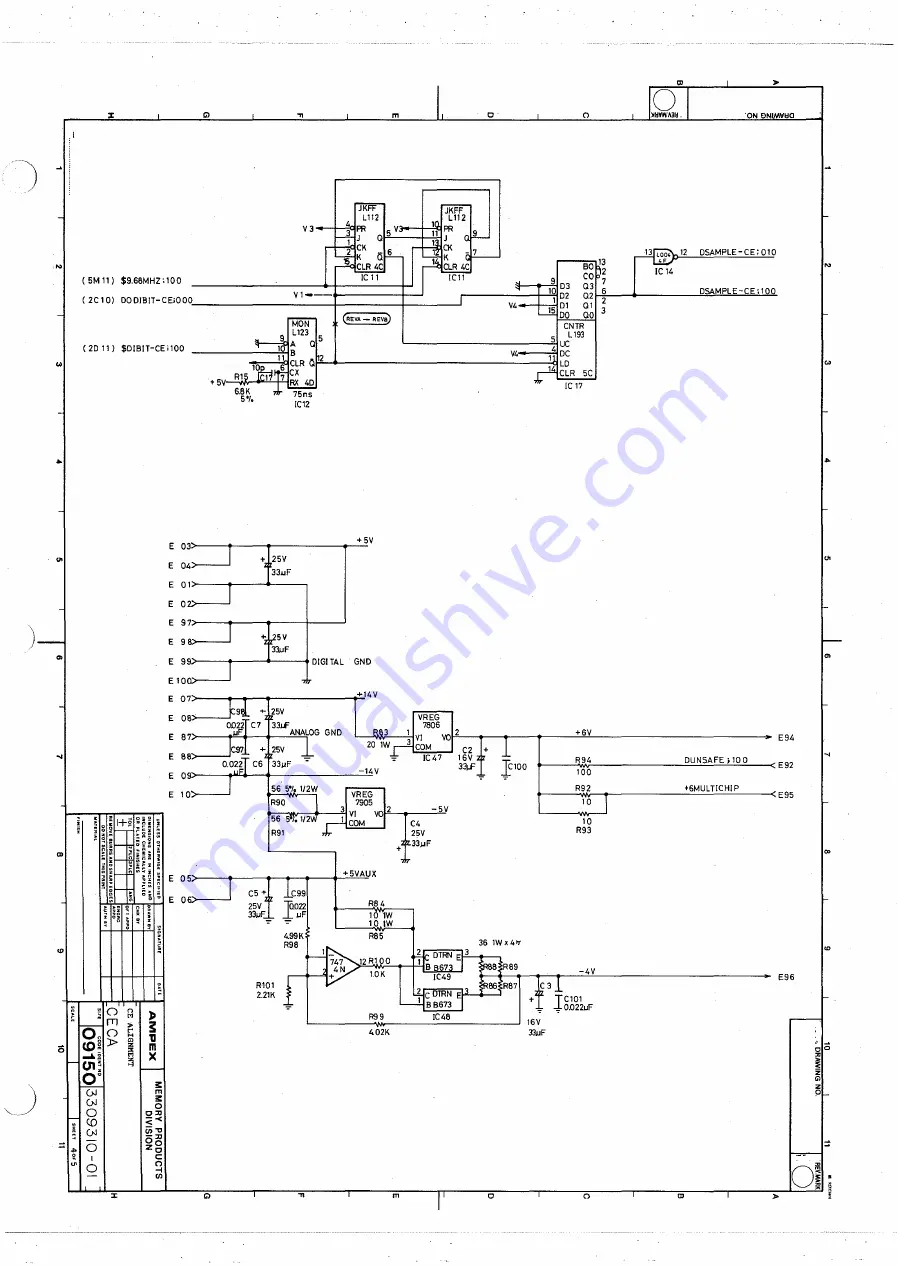 Ampex DFR-932 Скачать руководство пользователя страница 356