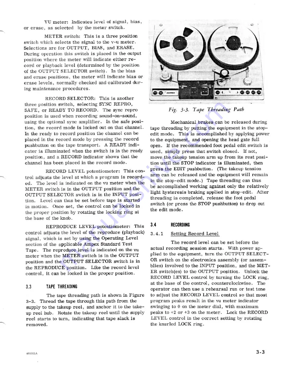 Ampex MR-70 User Manual Download Page 27