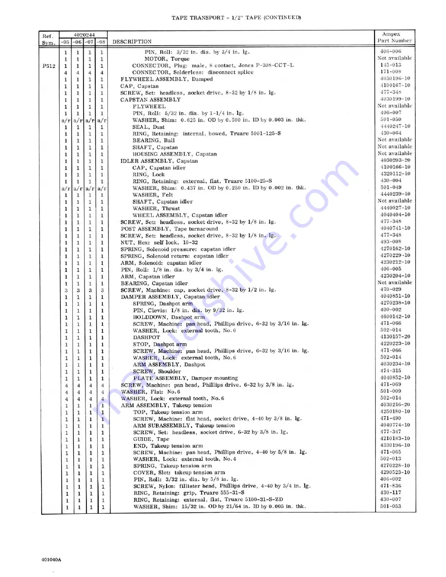 Ampex MR-70 User Manual Download Page 87