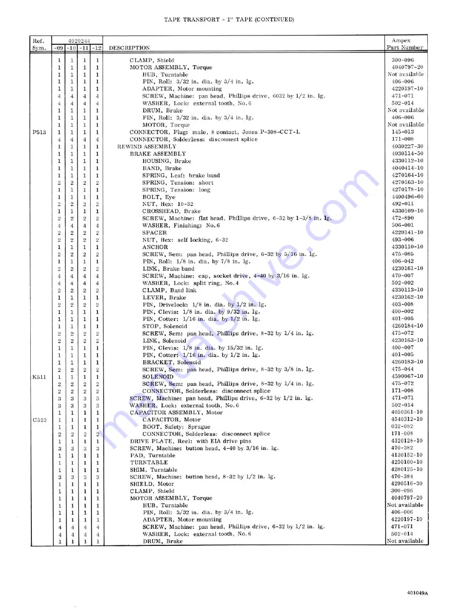 Ampex MR-70 User Manual Download Page 96