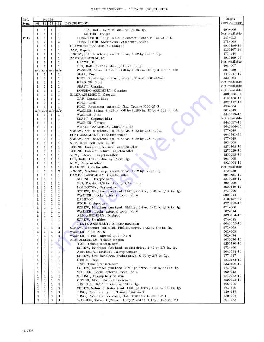 Ampex MR-70 User Manual Download Page 97