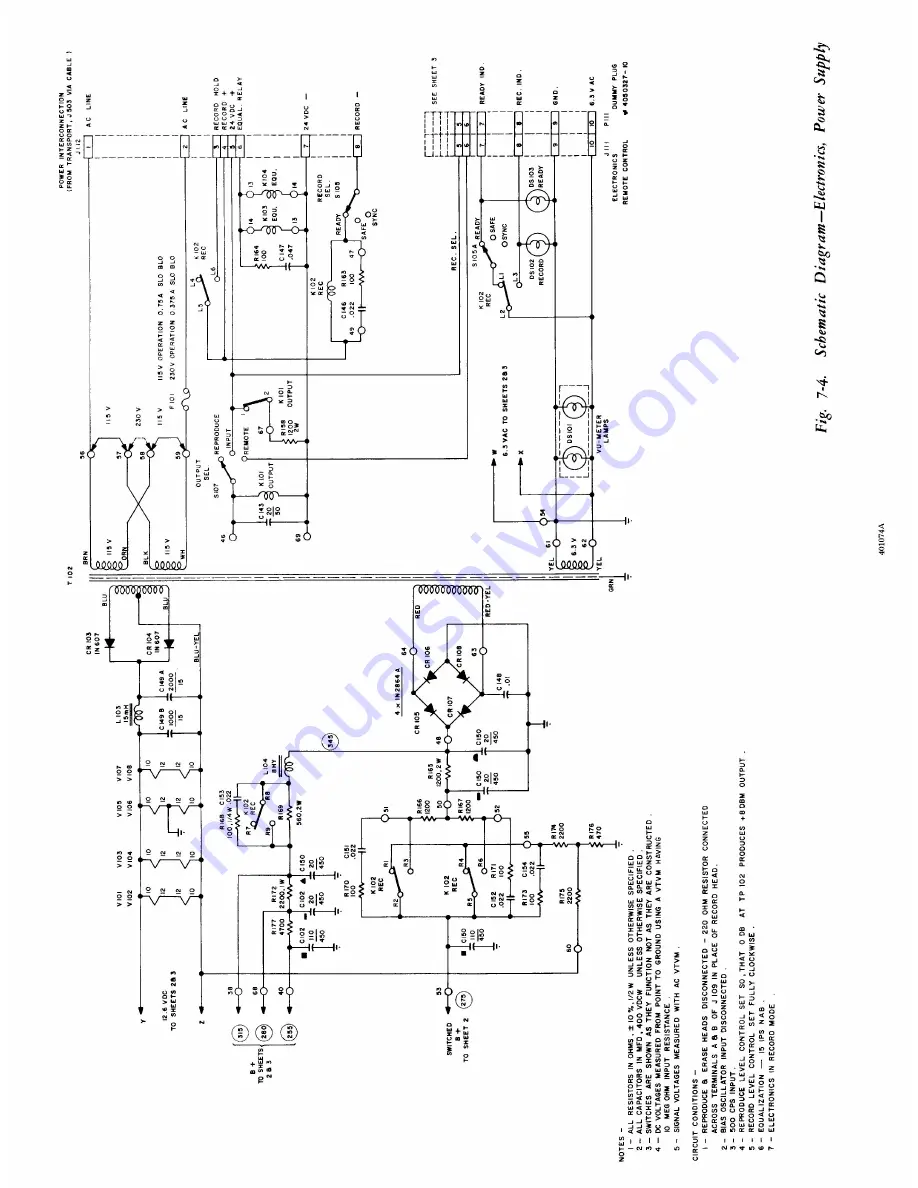 Ampex MR-70 Скачать руководство пользователя страница 122