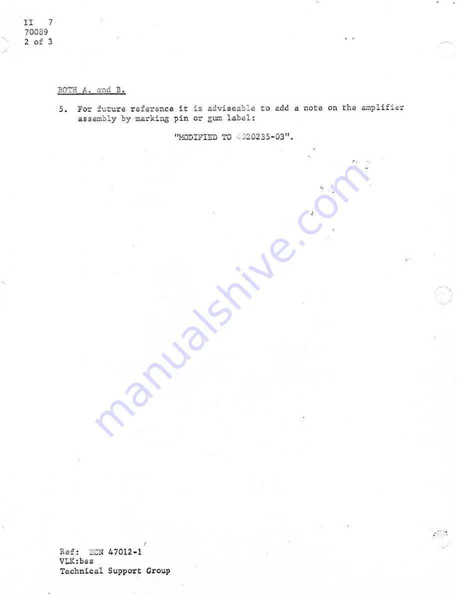 Ampex MR-70 User Manual Download Page 133