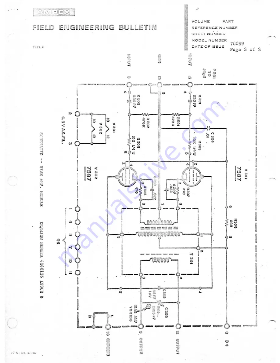 Ampex MR-70 Скачать руководство пользователя страница 134