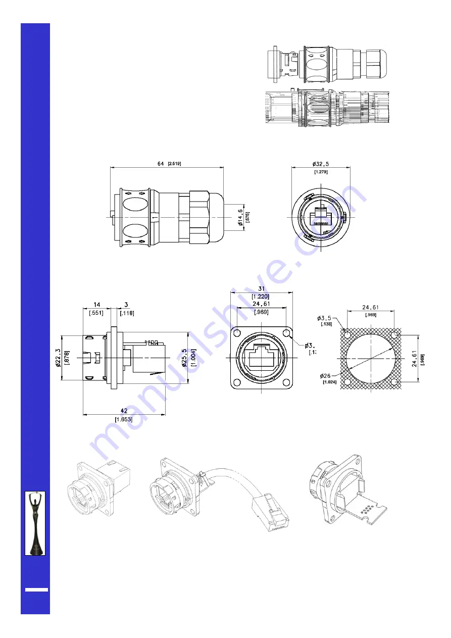 Amphenol Socapex RJField 544 Series Manual Download Page 3