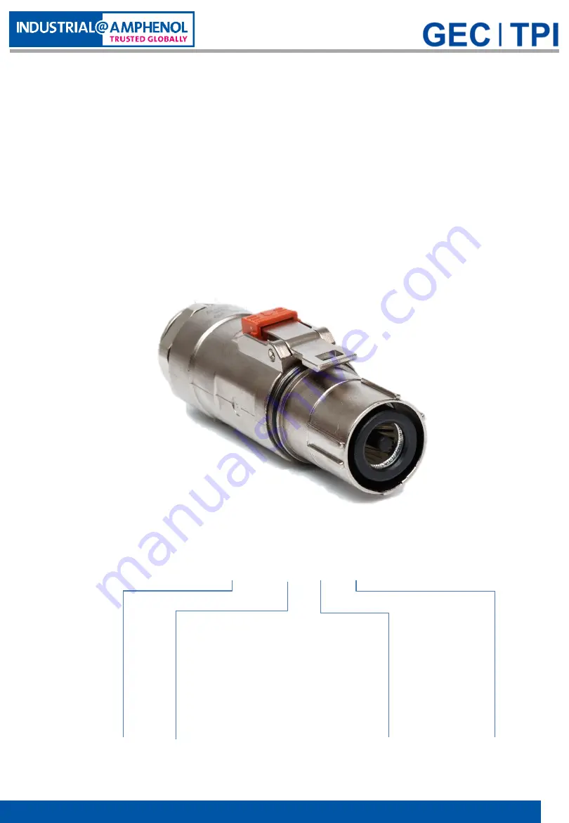 Amphenol PL182-301-70-G95 Series Скачать руководство пользователя страница 1