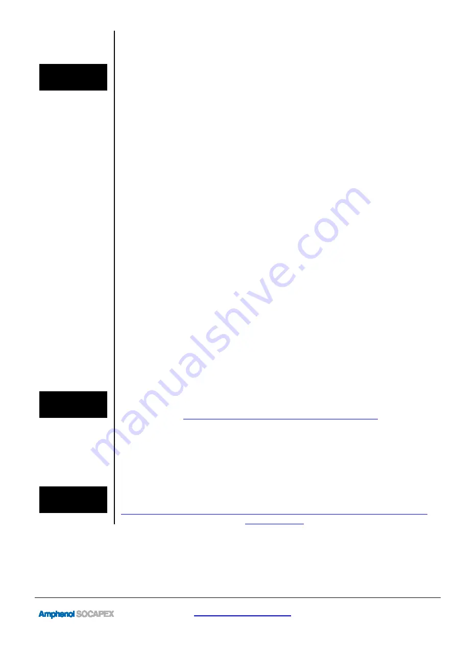 Amphenol RESMLAC-8MG-CAPS-POE Hardware User Manual Download Page 16