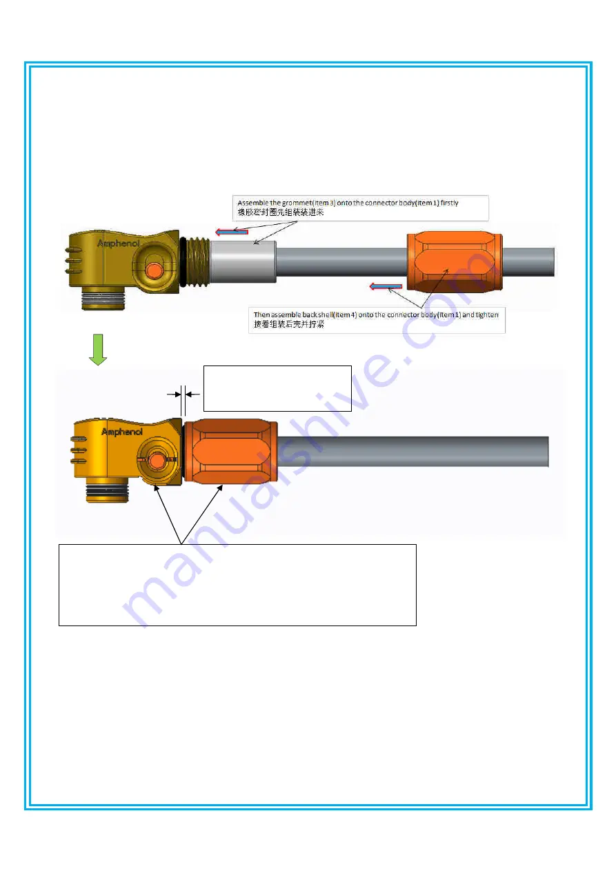 Amphenol Surlok Plus SLPPA16BSR Assembly Work Instructions Download Page 5