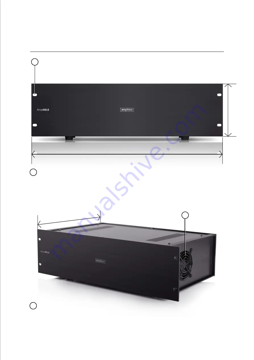 Amphion Amp400.8 Reference Manual Download Page 5