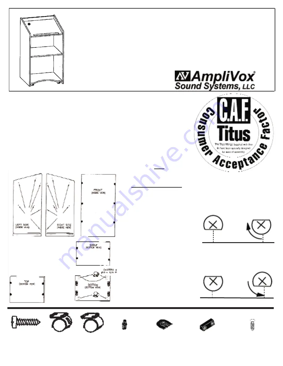 AmpliVox W-450 Скачать руководство пользователя страница 1