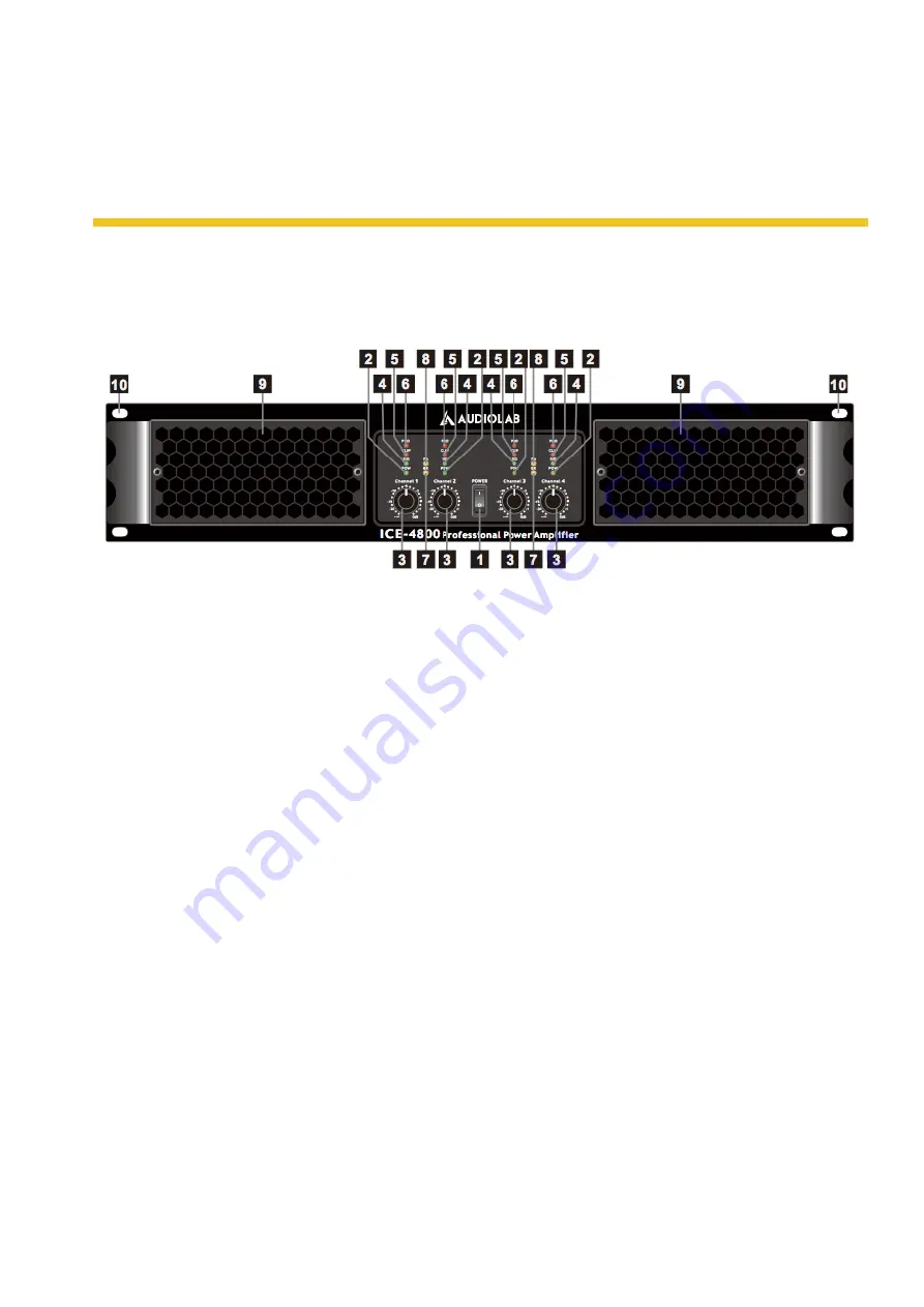 Ampro Audiolab ICE-4800 User Manual Download Page 4