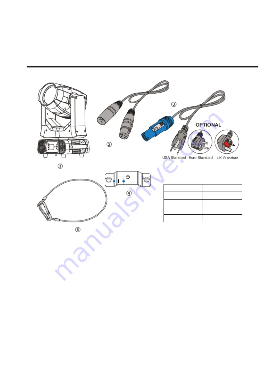 Ampro TECShow Beamer 230 User Manual Download Page 4