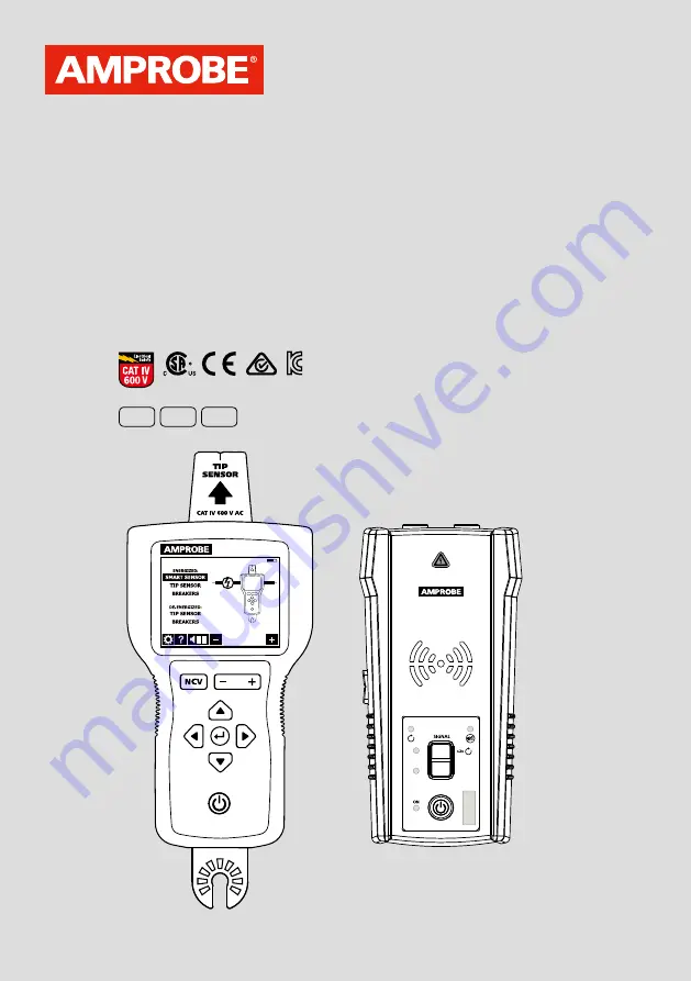 Amprobe AT-8000 Series Скачать руководство пользователя страница 1