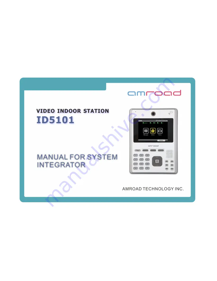 Amroad ID5101-FF Manual Download Page 1