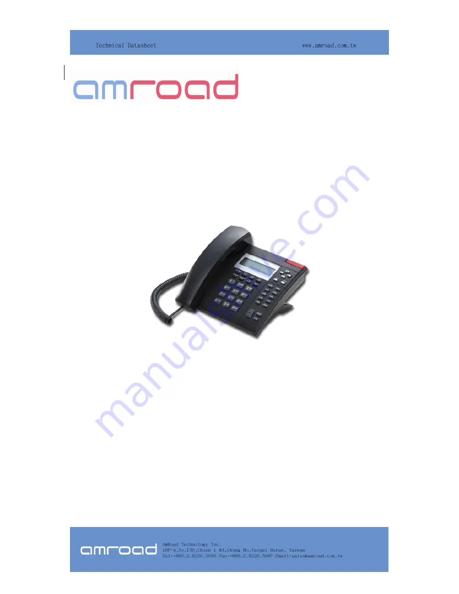 Amroad IP101/P User Manual Download Page 1