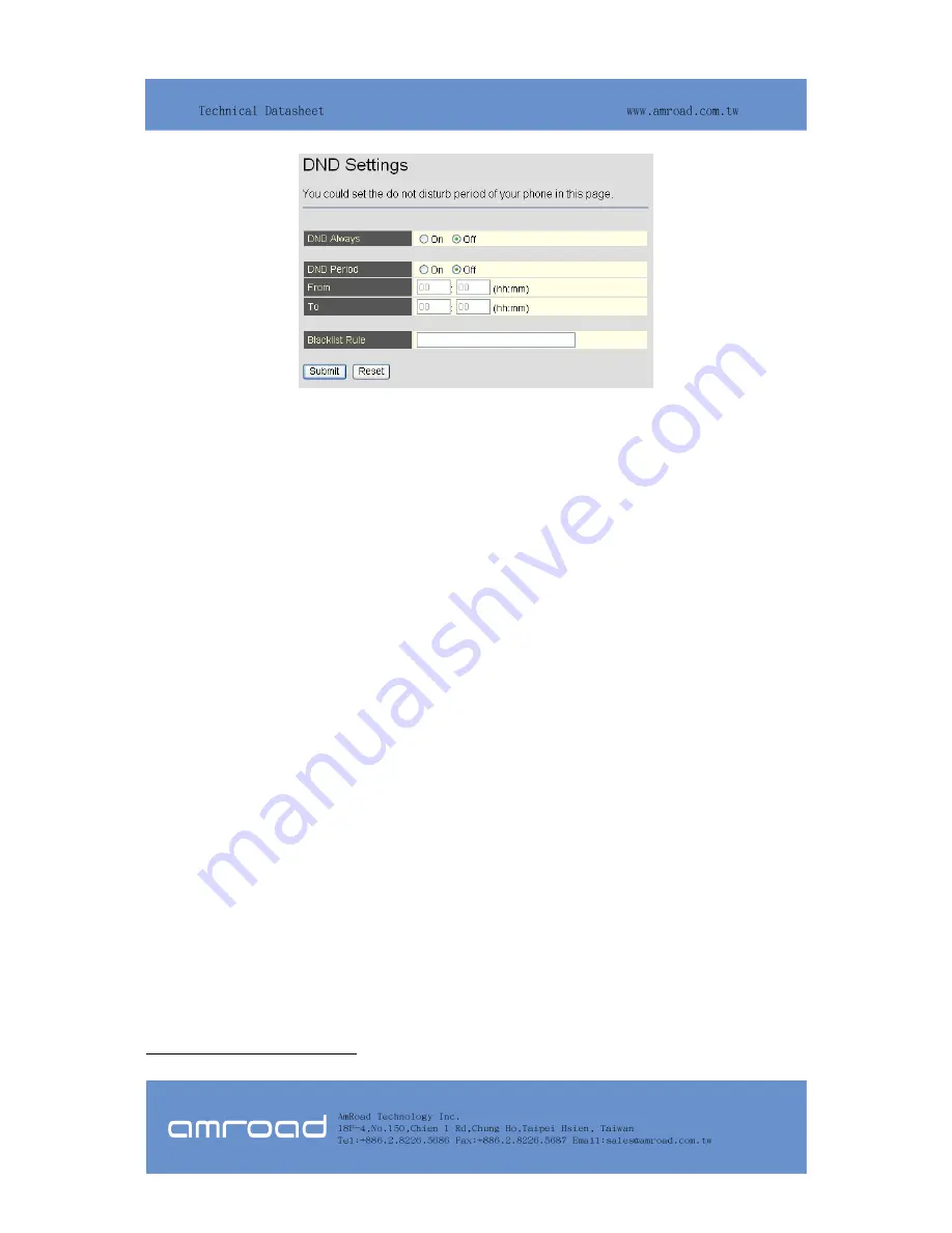 Amroad IP101/P User Manual Download Page 23