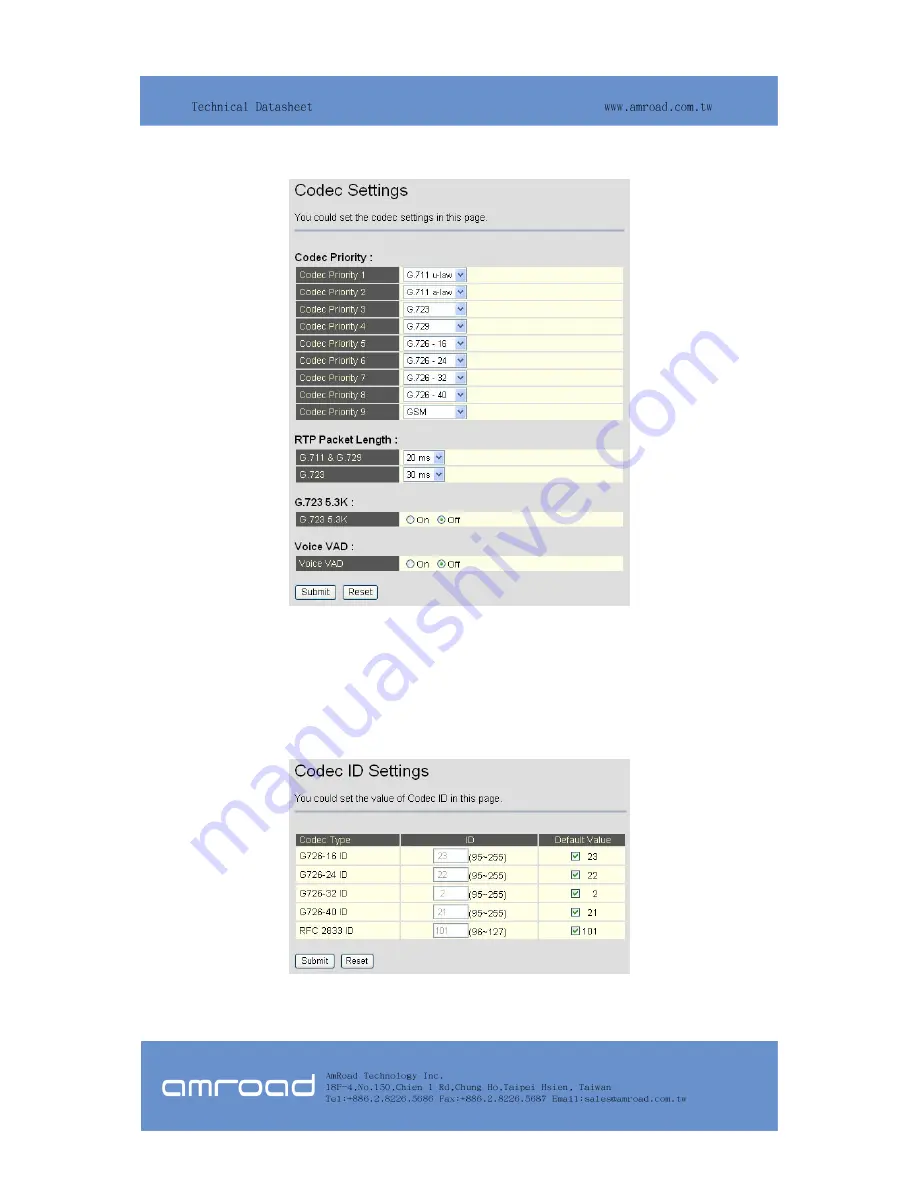 Amroad IP101/P Скачать руководство пользователя страница 37