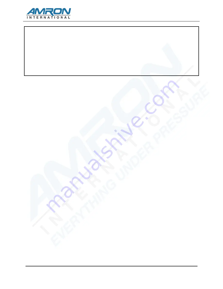 Amron 2810E-2001 User Manual Download Page 17