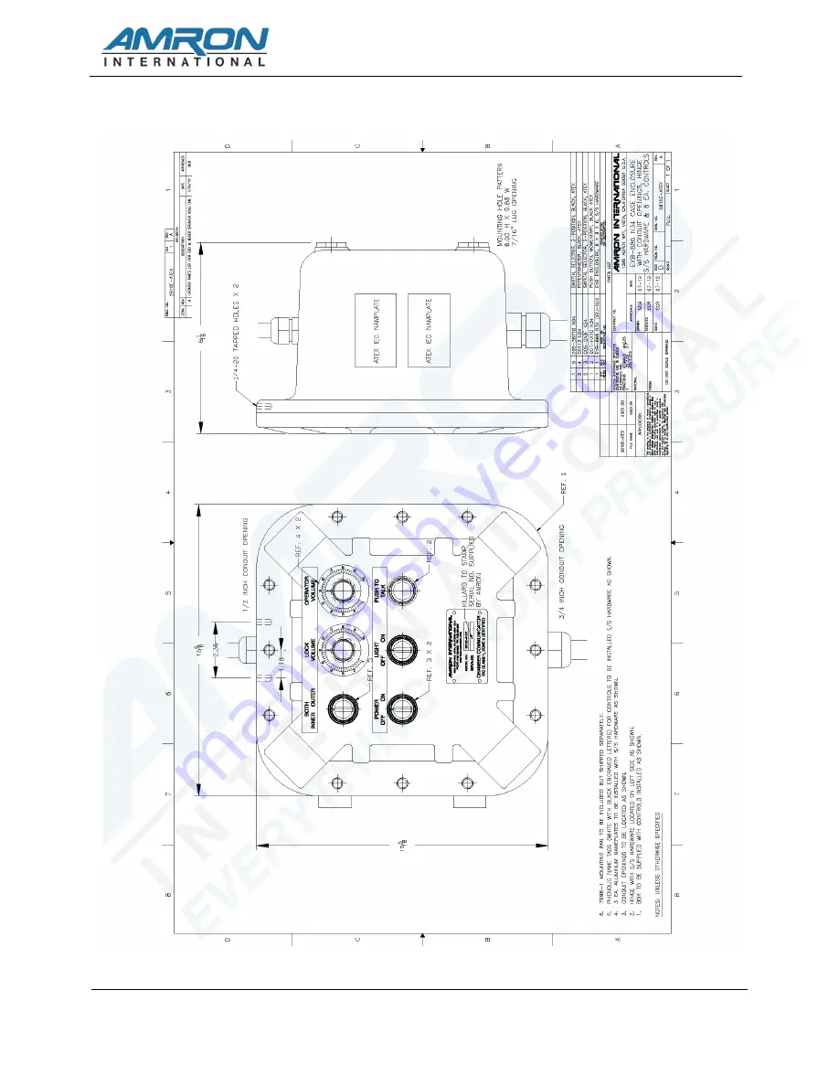 Amron 2810E-ATEX User Manual Download Page 17