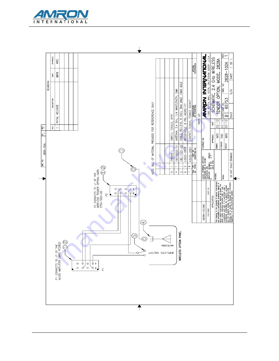 Amron 2830A/24 Series User Manual Download Page 43