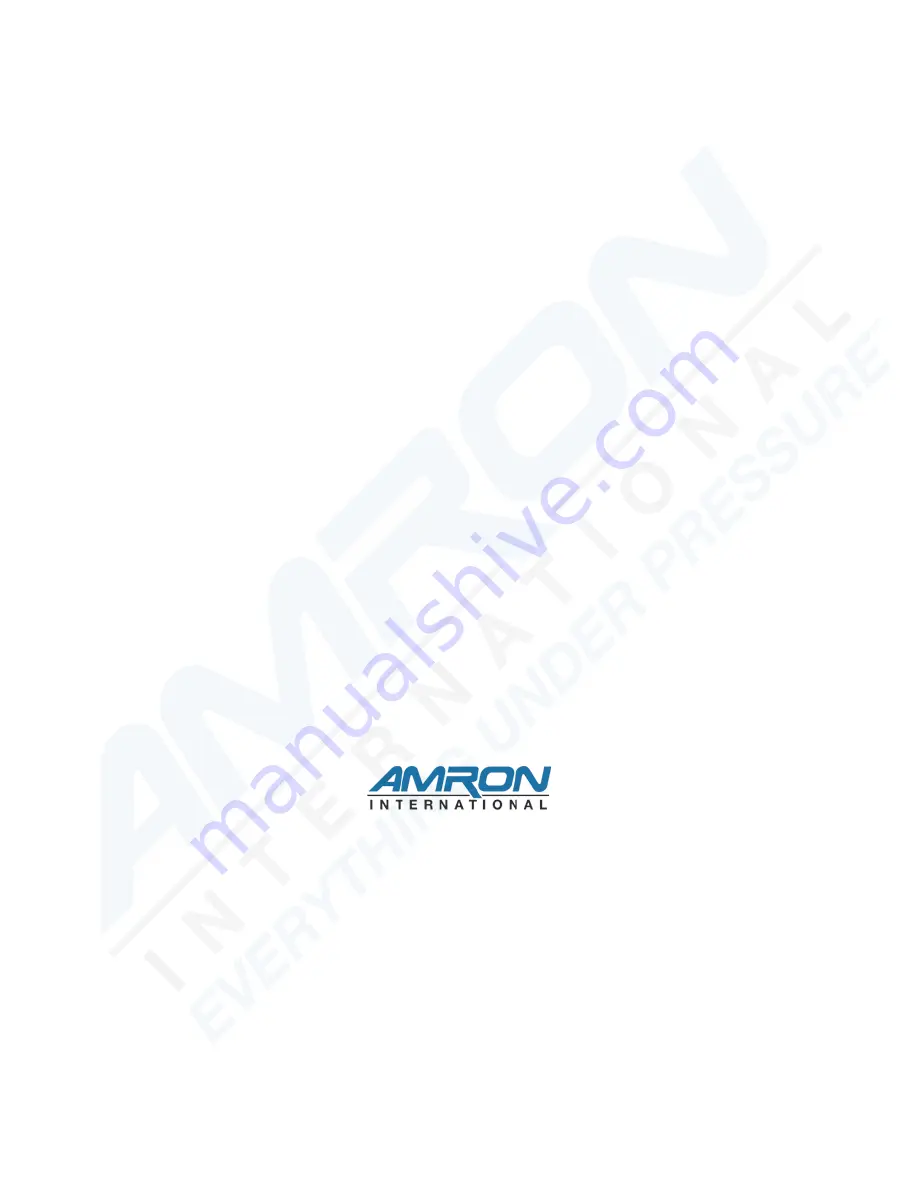 Amron Amcom II 2825R-7002 User Manual Download Page 1