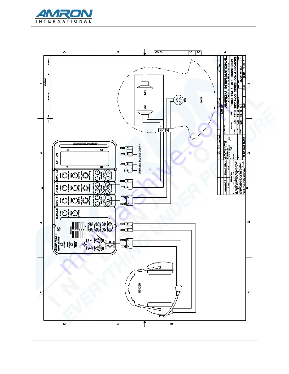 Amron AMCOM III 2830A Series User Manual Download Page 20