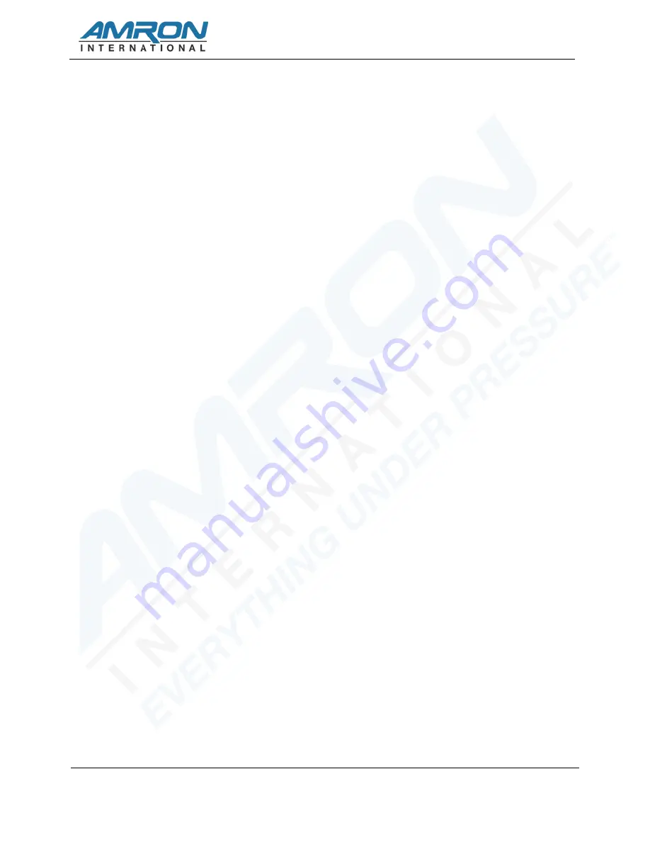 Amron AMCON II 2825R Series User Manual Download Page 10