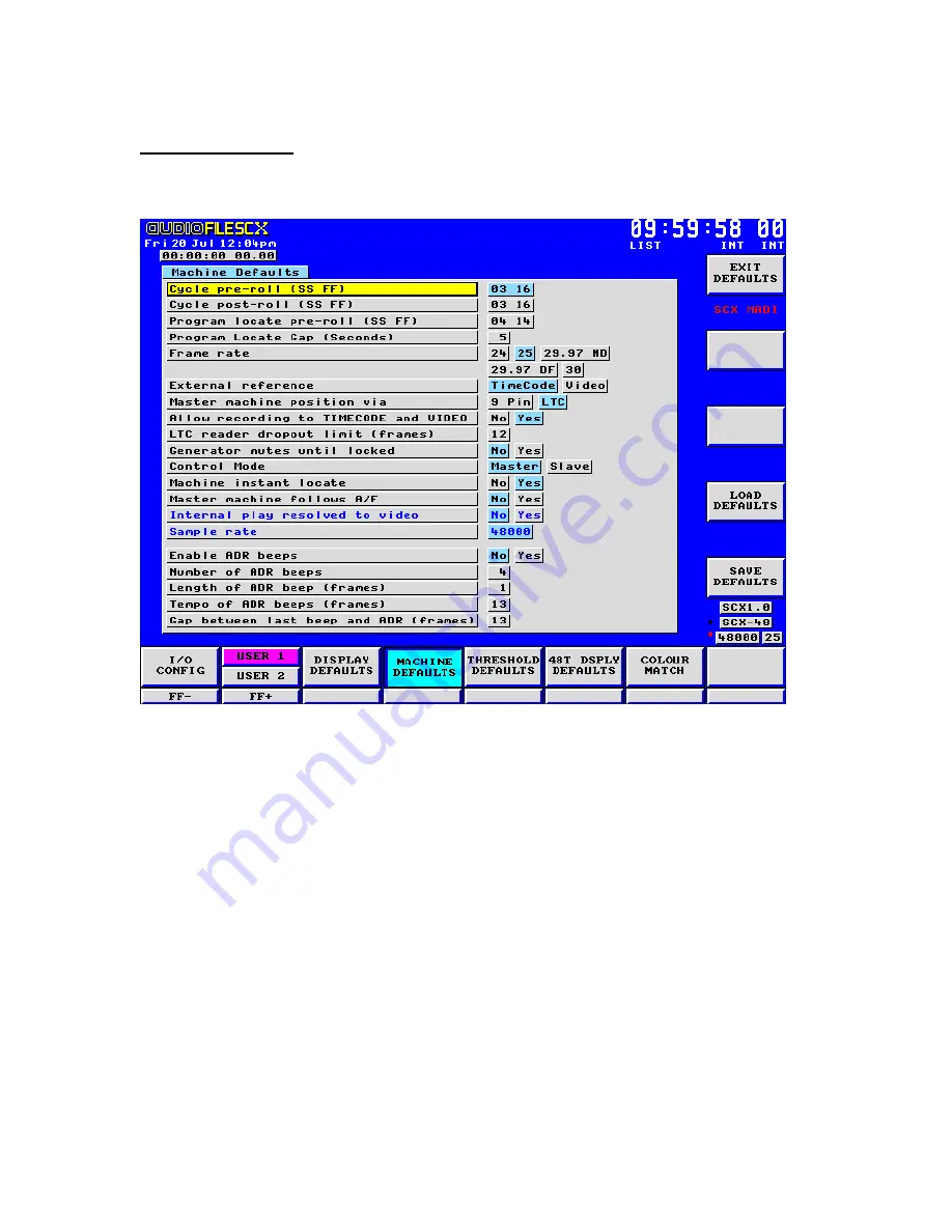 AMS Neve AudioFile SC/X Скачать руководство пользователя страница 68