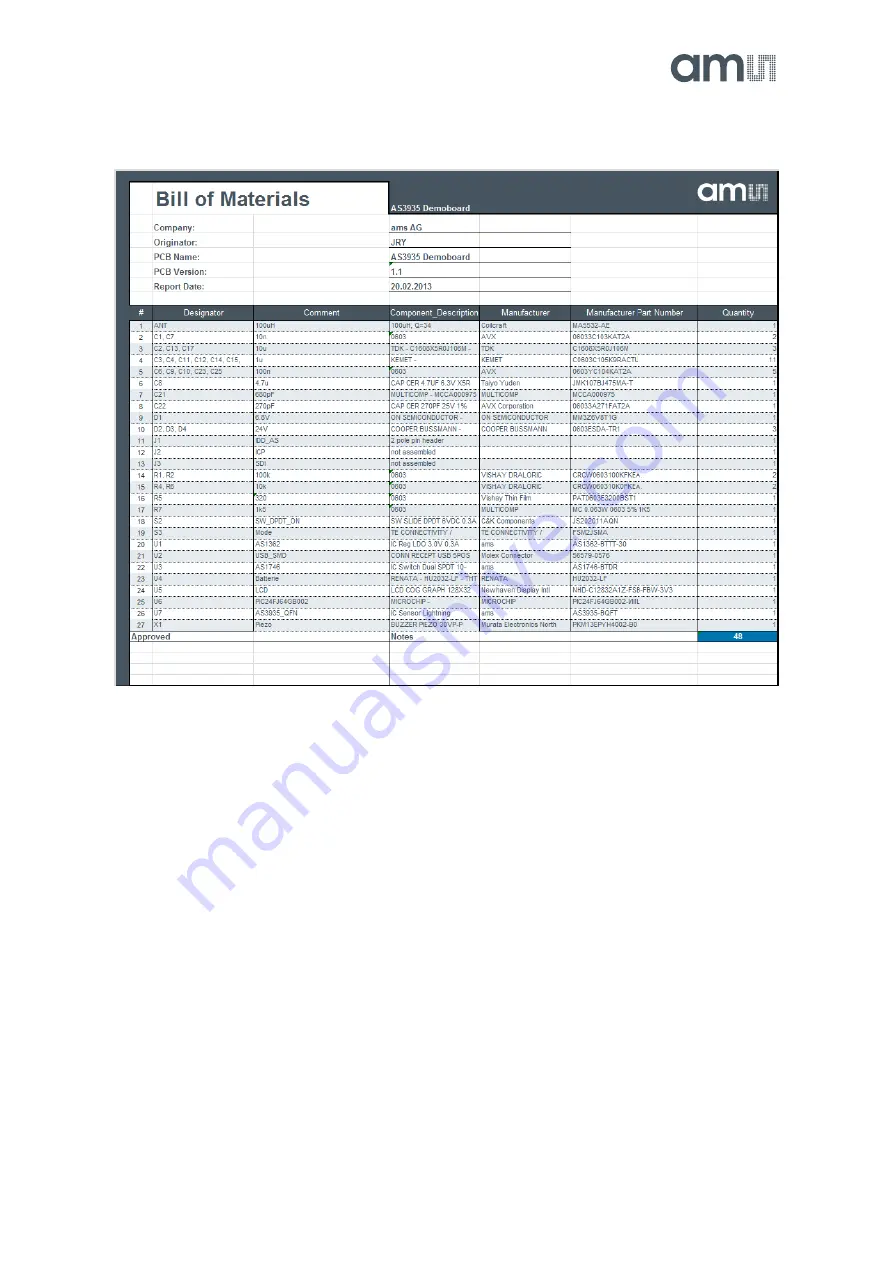 AMS AS3935 Manual Download Page 16