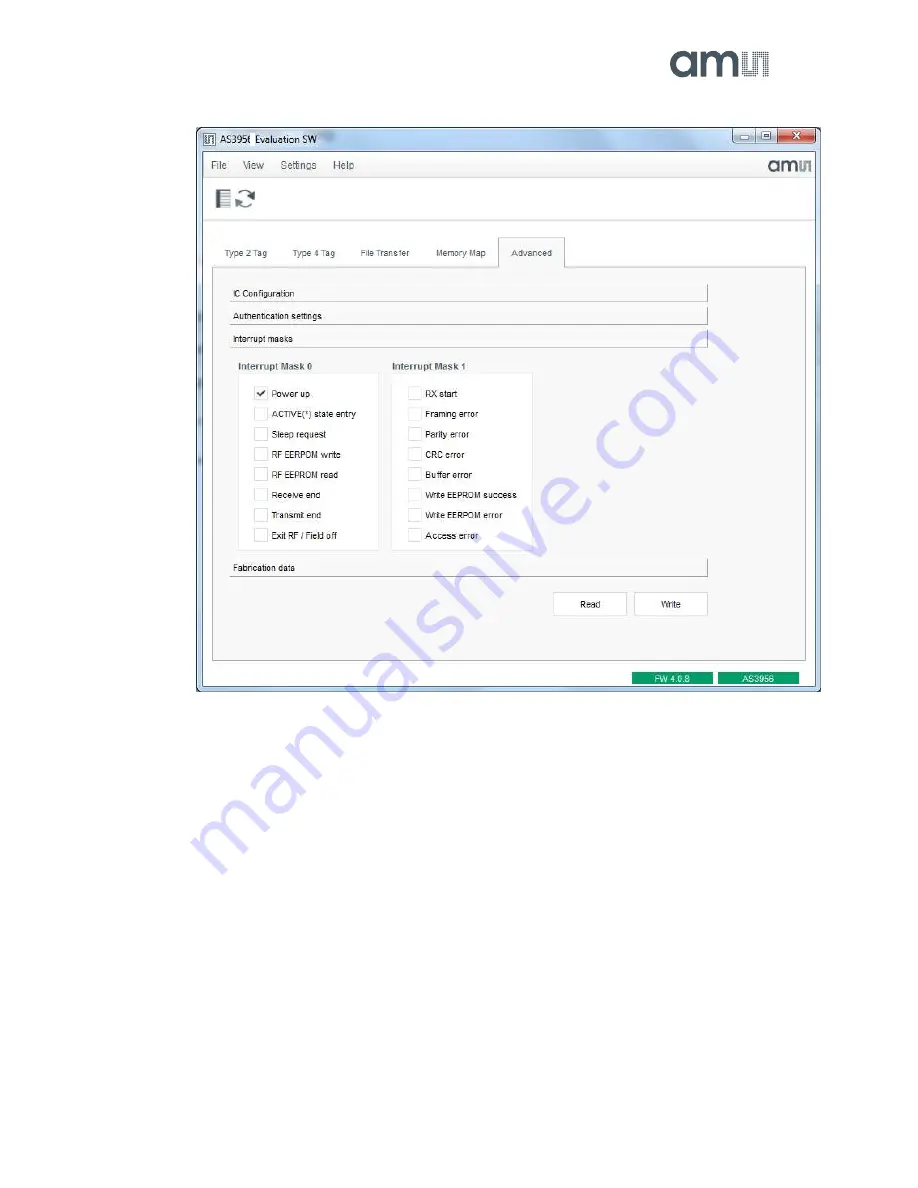 AMS AS3956 Manual Download Page 22