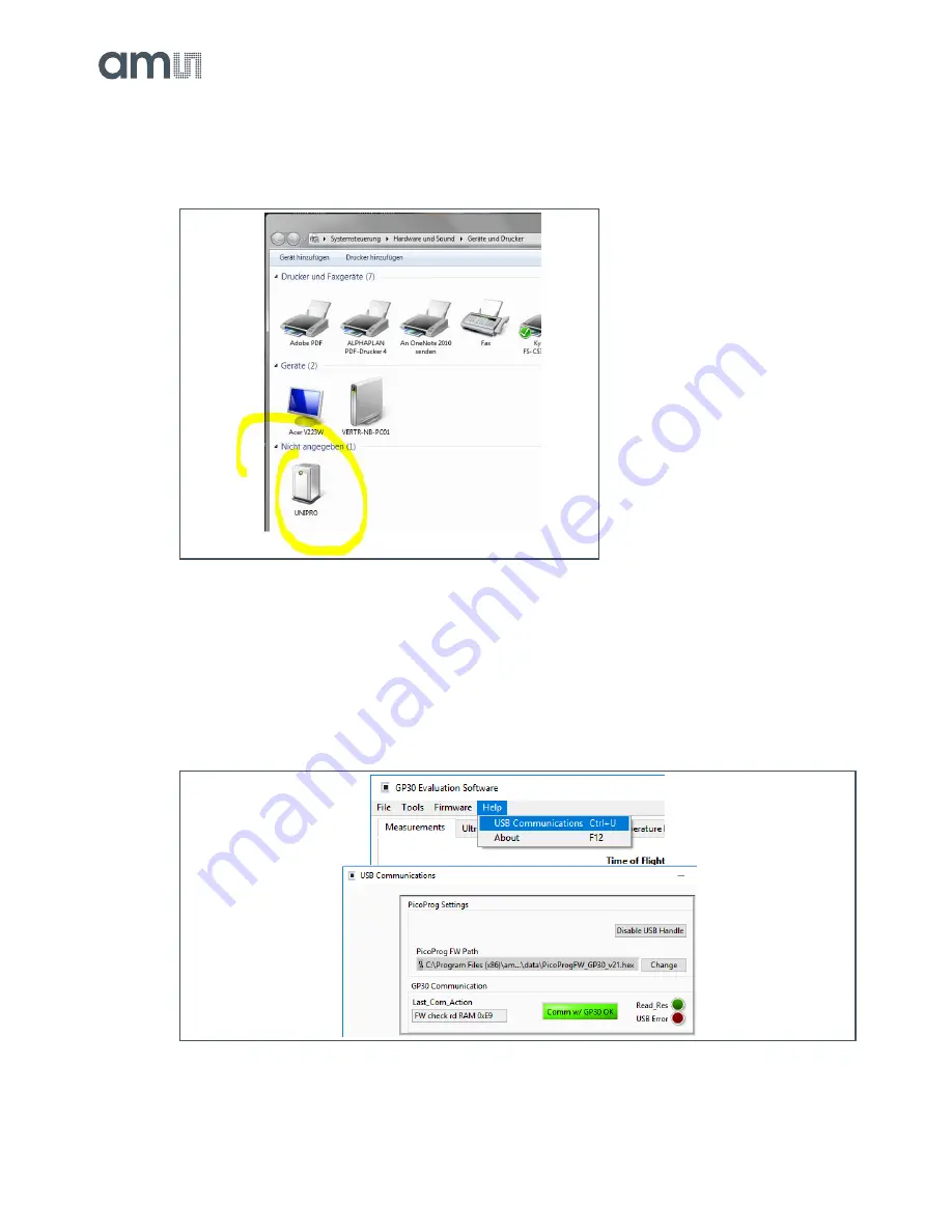 AMS GP30-DEV-KIT User Manual Download Page 7