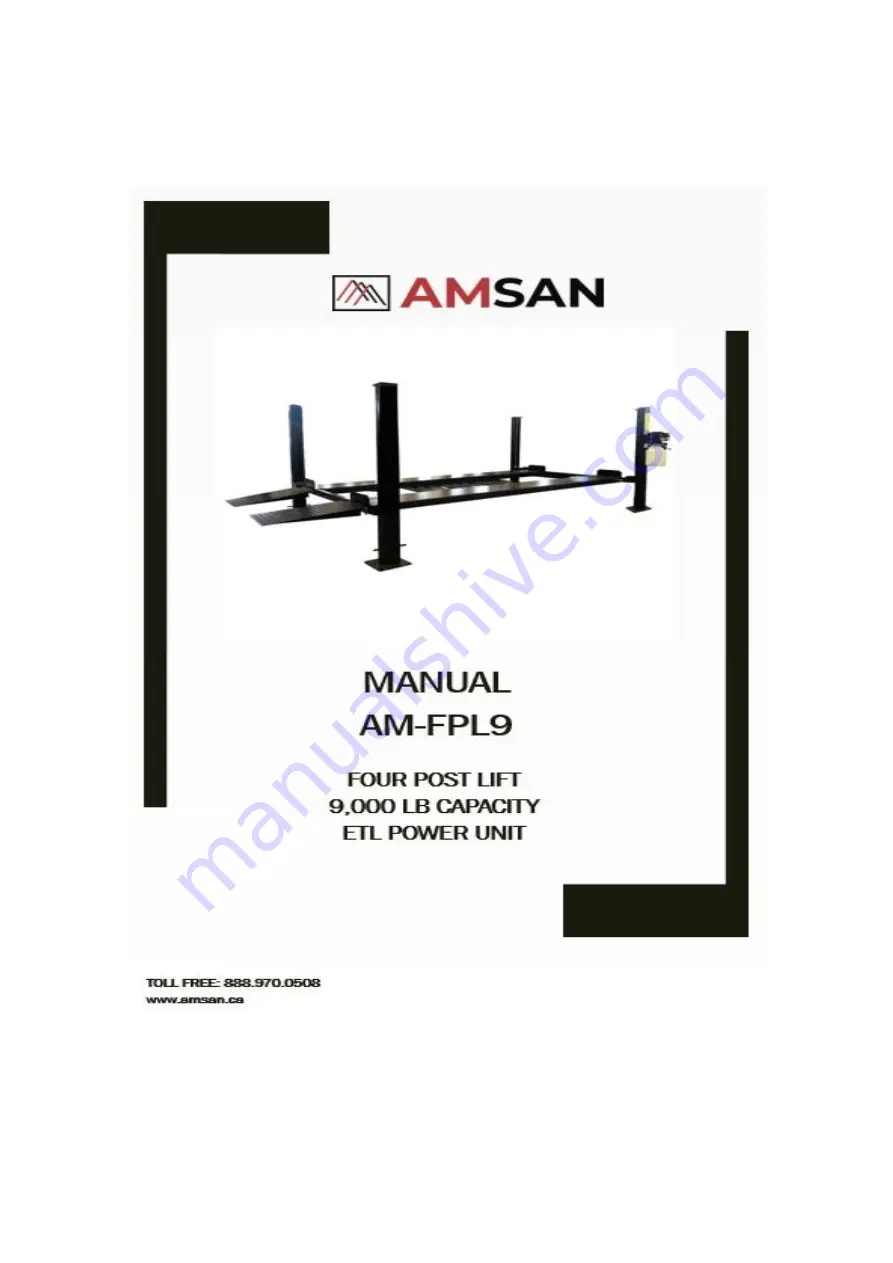 AMSAN AM-FPL9 Manual Download Page 1