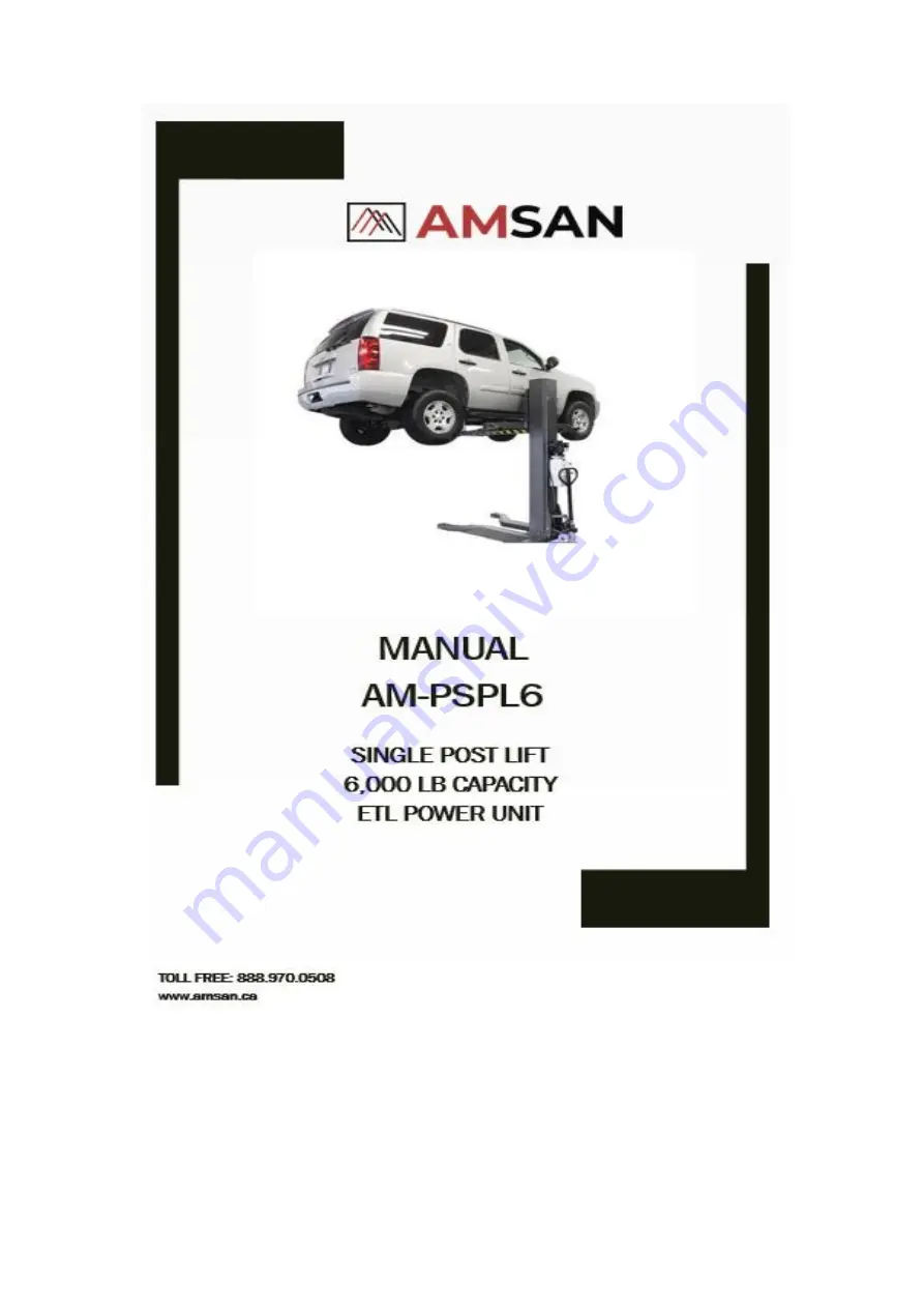 AMSAN AM-PSPL6 Manual Download Page 1