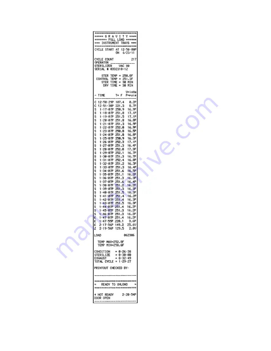 Amsco 36 H Operator'S Manual Download Page 62