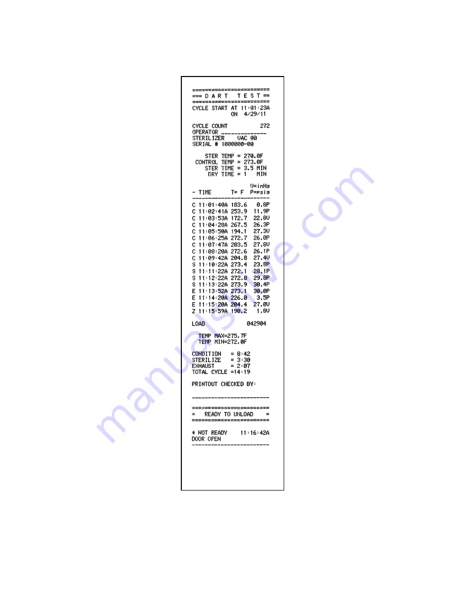 Amsco C Series Operator'S Manual Download Page 70