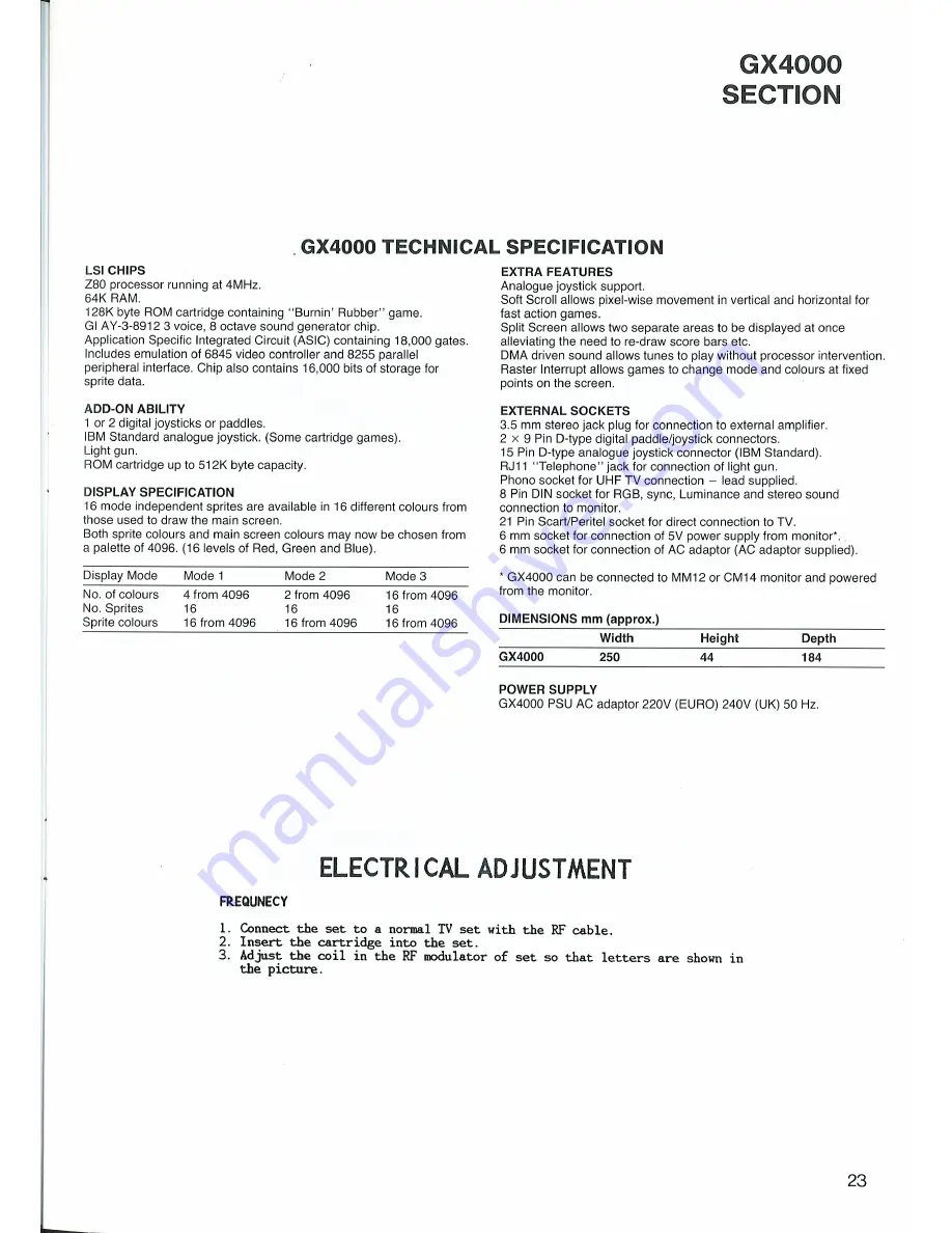 AMSTRAD 464 Plus Скачать руководство пользователя страница 23