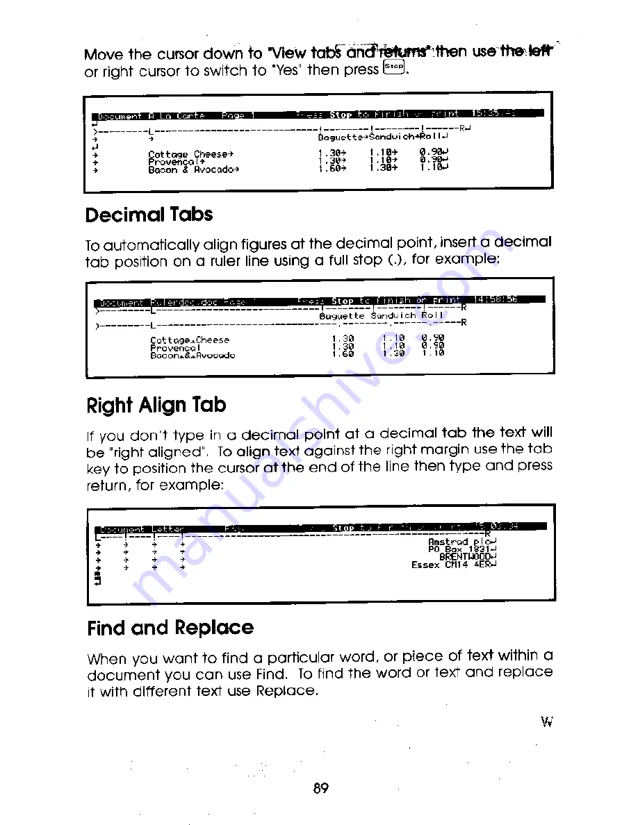 AMSTRAD Notepad NC100 Скачать руководство пользователя страница 91