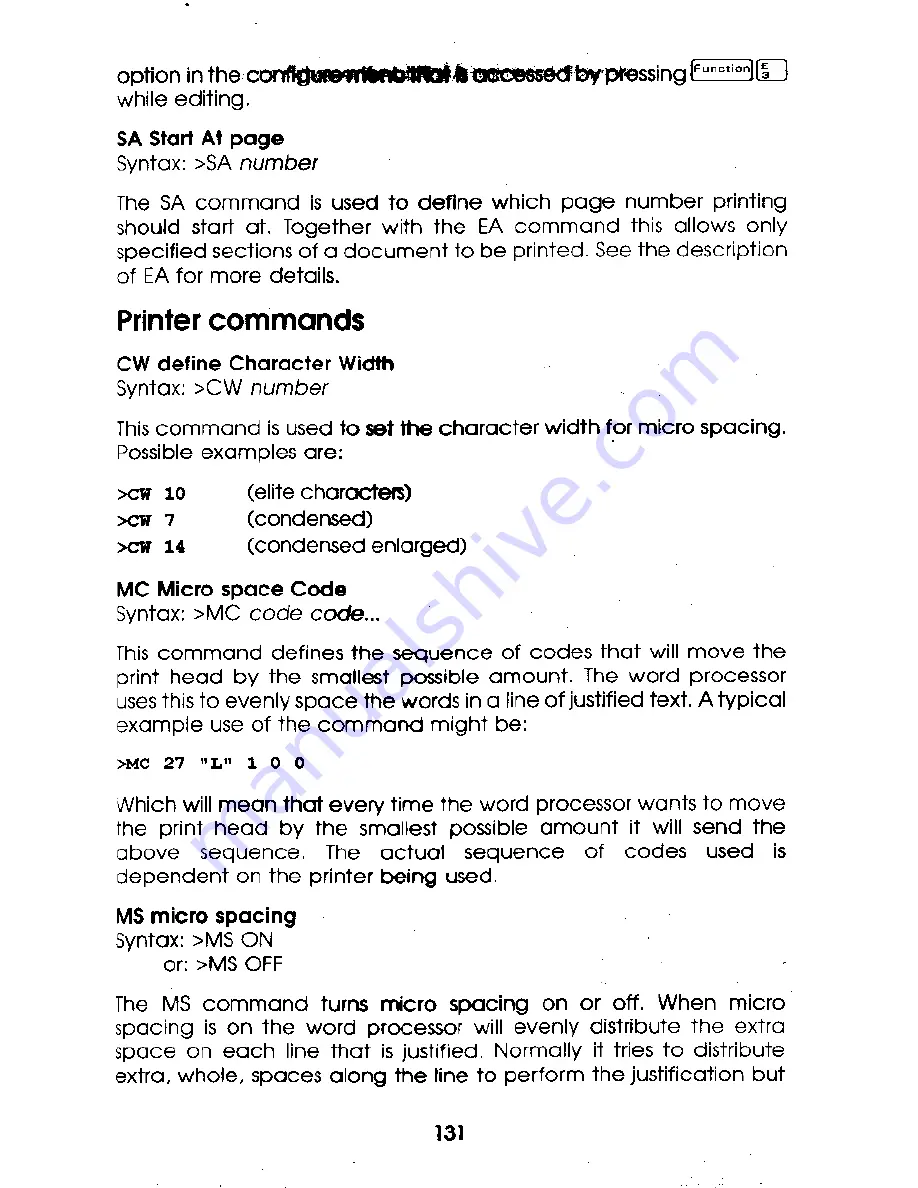 AMSTRAD Notepad NC100 Manual Download Page 133