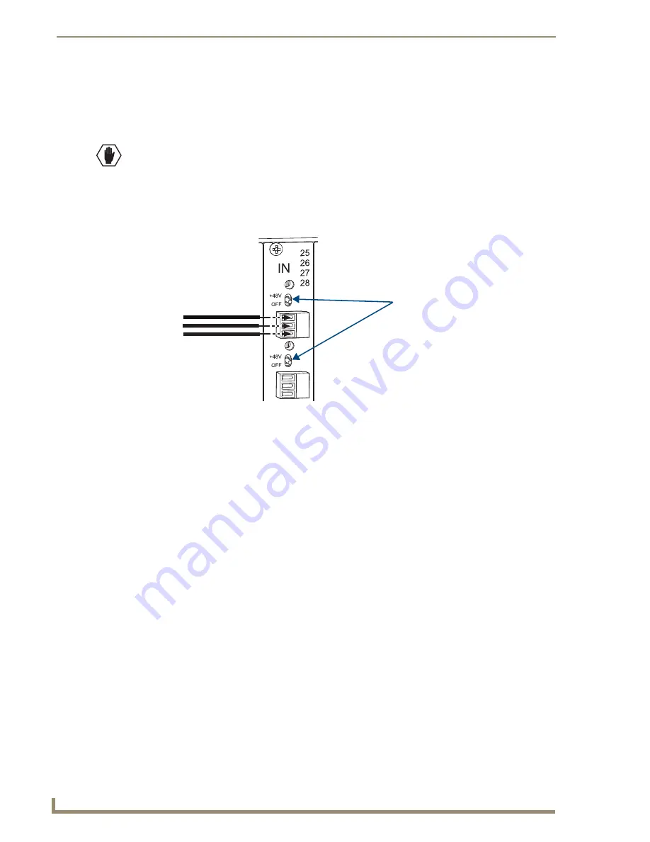 AMX AutoPatch Modula Instruction Manual Download Page 122