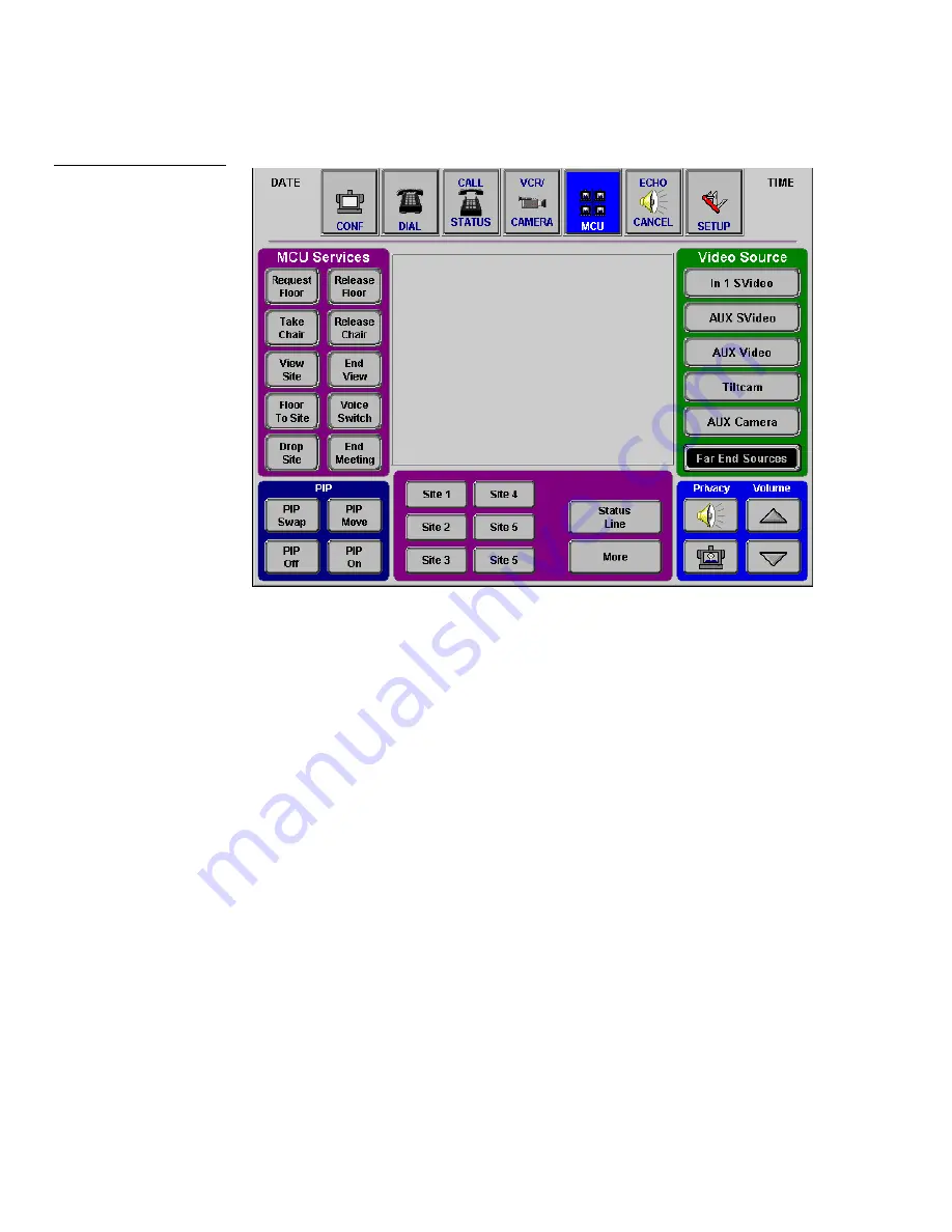 AMX Codec Master Control System Скачать руководство пользователя страница 64