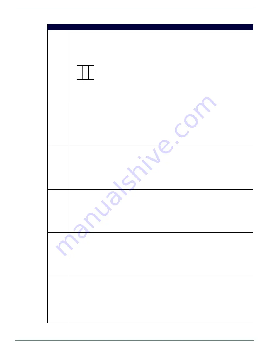 AMX MSD-1001-L Configuration Manual Download Page 62