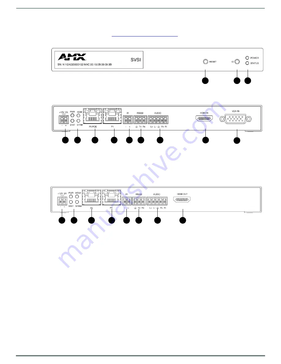 AMX NMX-DEC-N1222 Скачать руководство пользователя страница 7