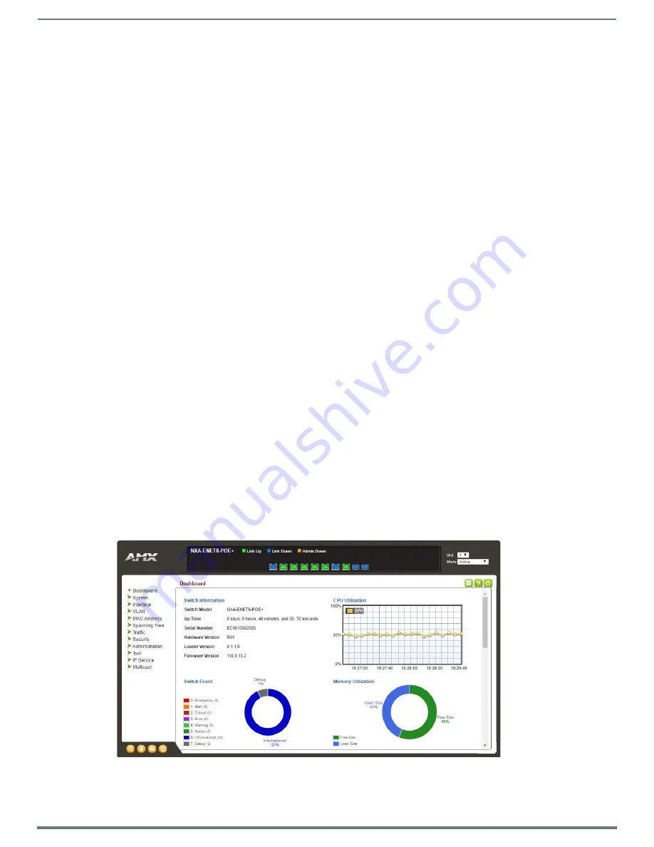 AMX NXA-ENET8-POE+ Instruction Manual Download Page 37